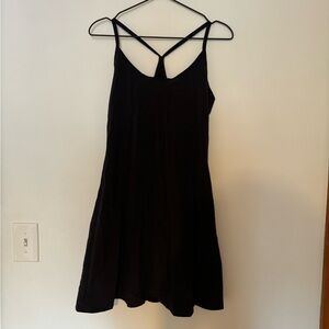 Outdoor voices black athletic dress